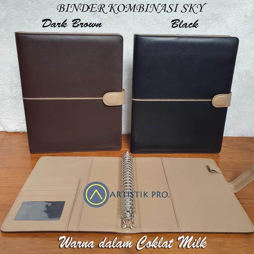 

COD BINDER POLOS SKY FORMAL WARNA KOMBINASI A5/20RING DAN B5/26RING Terlaris