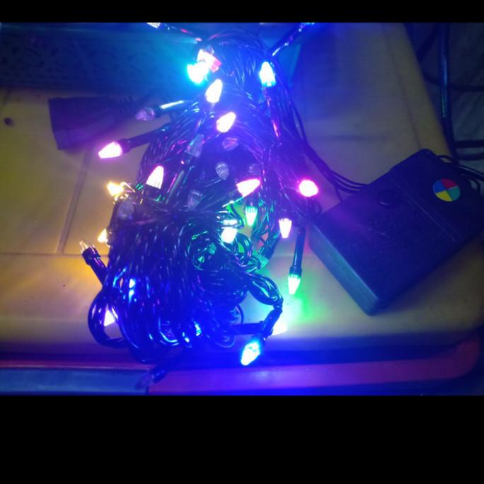 lampu natal 10 meter RGB