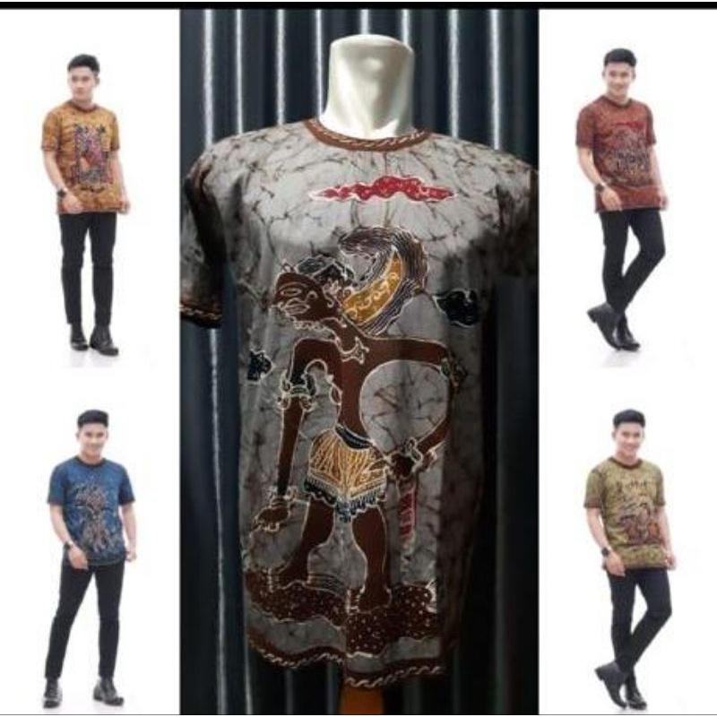Kaos Batik Tulis Lengan Pendek - Naira Batik
