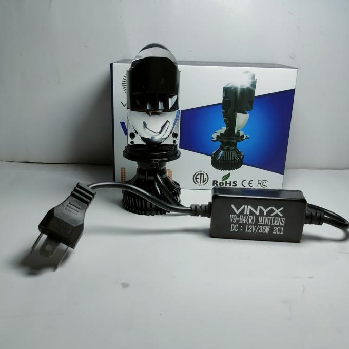 Lampu LED V9 vinyx H4 mini Lens Projector 36 Watt