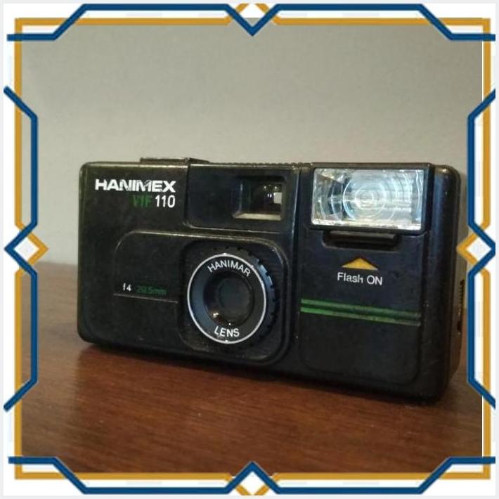 [KRG] KAMERA FILM ANALOG MERK HANIMEX VIF 110 ANTIK TUA JADUL TUA LAWAS