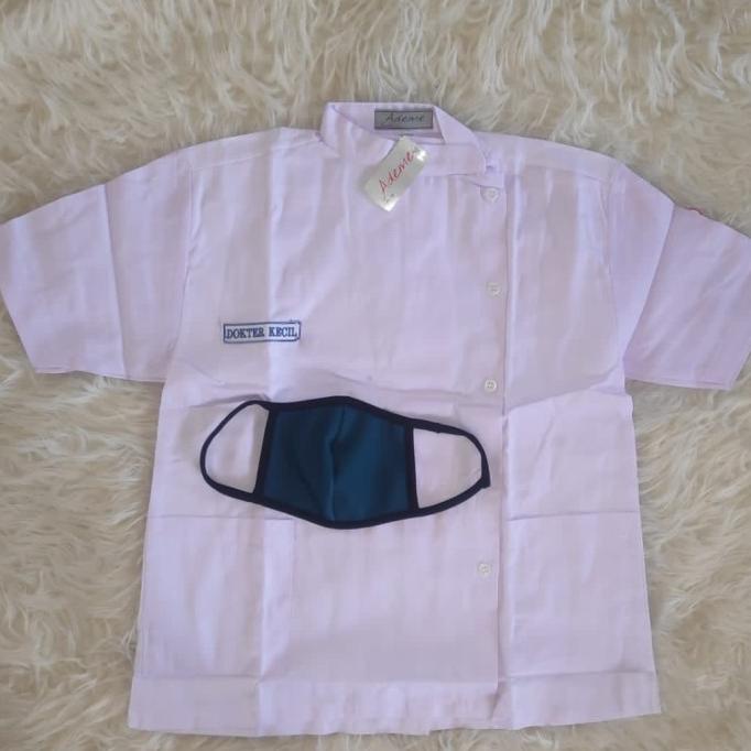 Baju Seragam Dokter Kecil Sd / Seragam Sekolah / Dokter Kecil Kualitas Premium