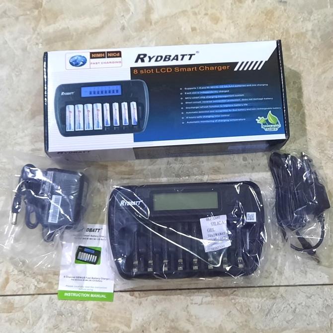 Smart Charger Rydbatt 8 Slot