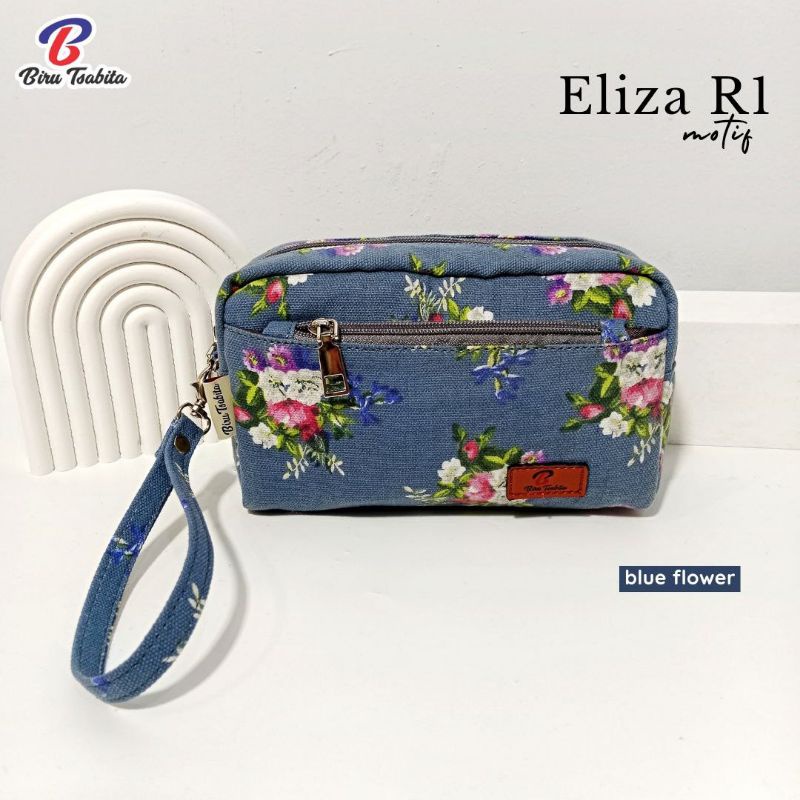 Dompet Eliza R1 Kanvas Motif by Biru Tsabita