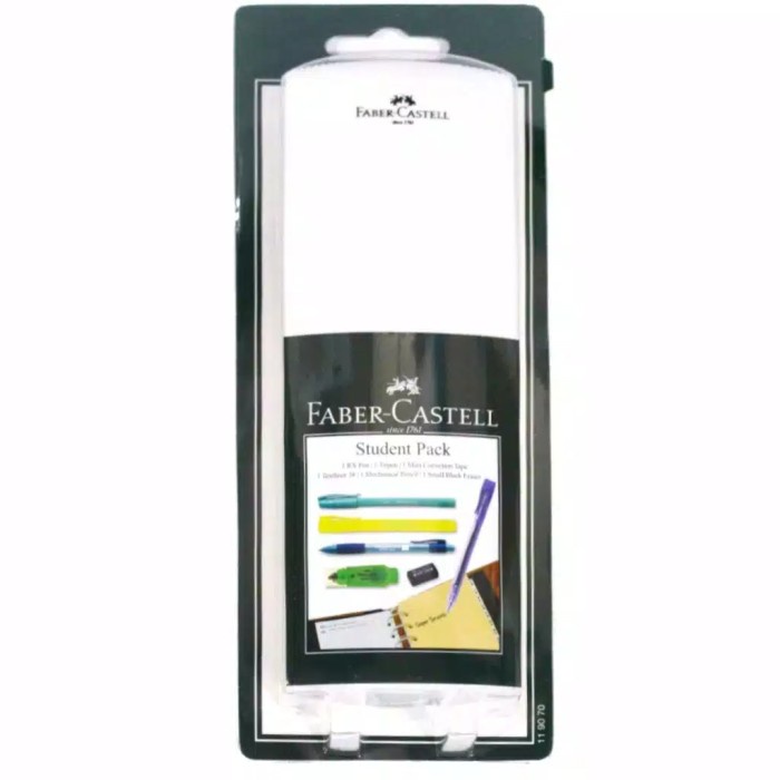 

SALE Paket Ujian Faber Castell Student Pack Lengkap Pensil 2B Termurah