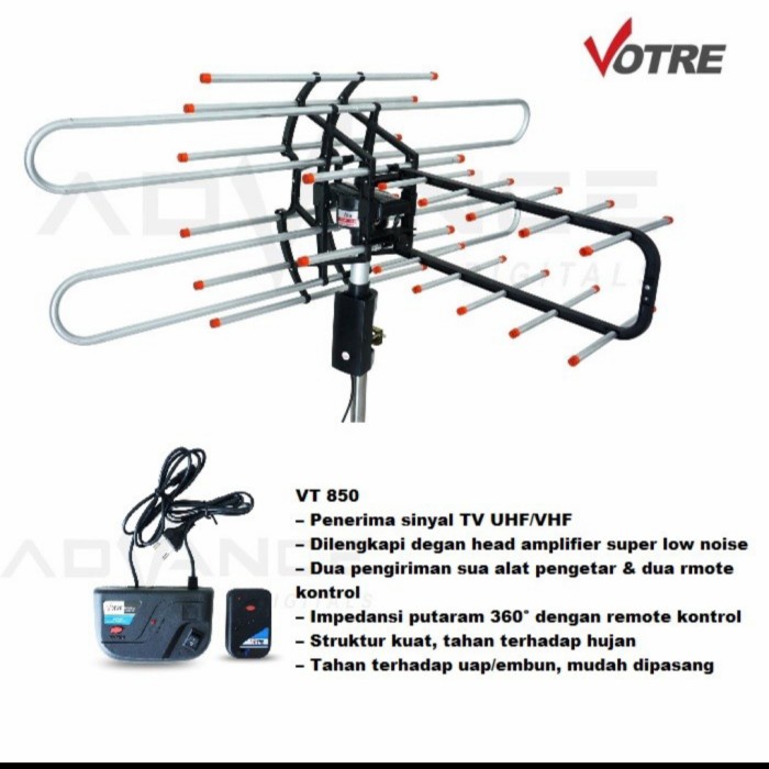 ANTENA TV ANTENA REMOT LED/LCD VOTRE VT850