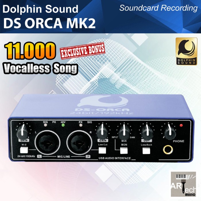 Dolphin Sound DS ORCA / DS-ORCA Audio Interface Soundcard Recording