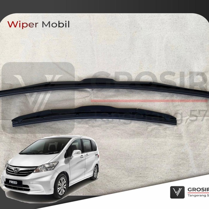Promo Wiper Freed Hybrid Blade / Wiper Honda Freed Hybrid 2 Pcs Best