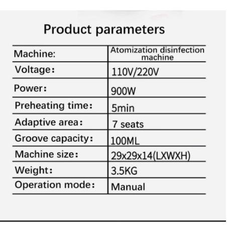 Mesin Foging Fogging Alat Foging Ac Mobil Bunuh Bakteri Mikroba Virus