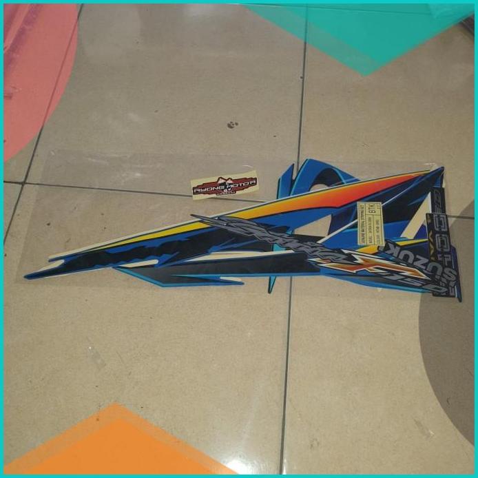 Striping Satria FU 150 2008 Biru Hitam 16novz3 tools