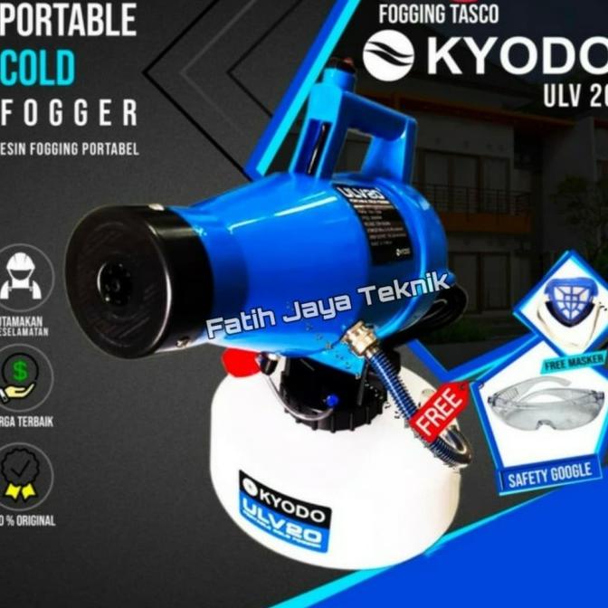 Alat Fogging Disinfektan Kyodo Ulv-20 Mesin Fogging Listrik