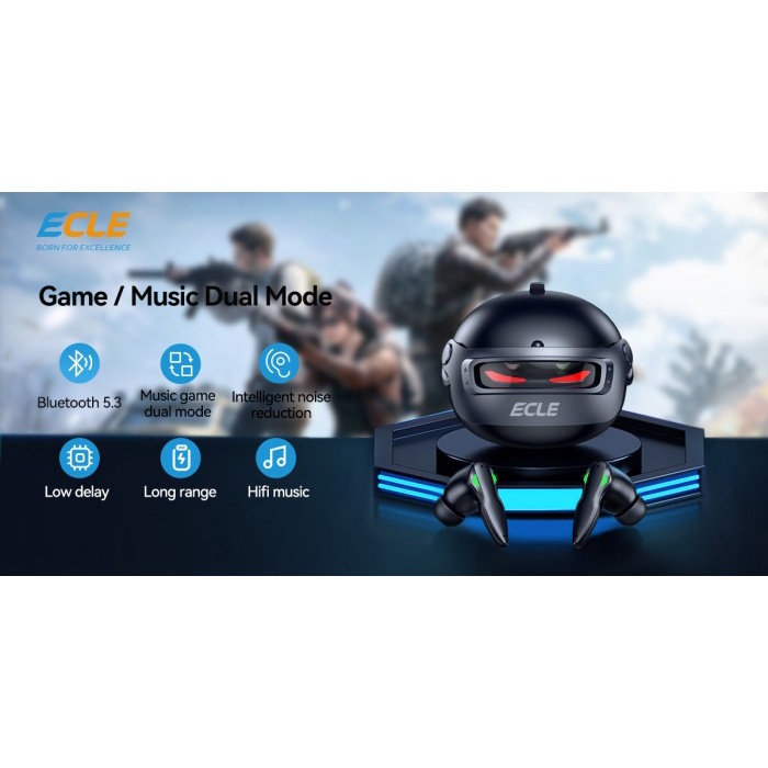 Ready ECLE H03 Gaming In-Ear TWS Wireless Bluetooth Earbuds