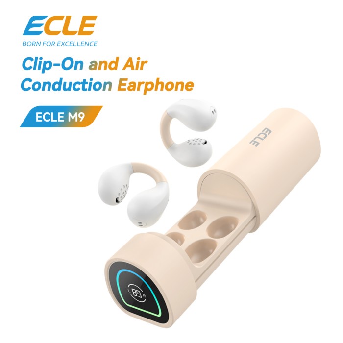 Ready ECLE M9 Clip On Ear Wireless TWS Bluetooth Earbuds