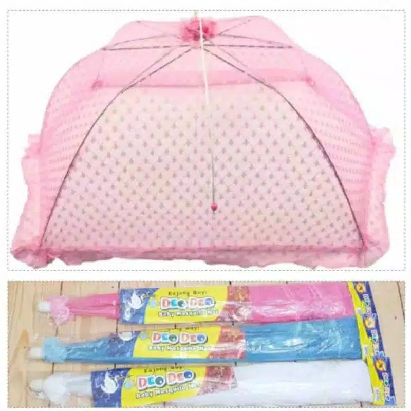 COD  KELAMBU / KOJONG BAYI UKURAN BESAR (70x100) & KECIL (60x90) / KELAMBU LIPAT ANTI NYAMUK
