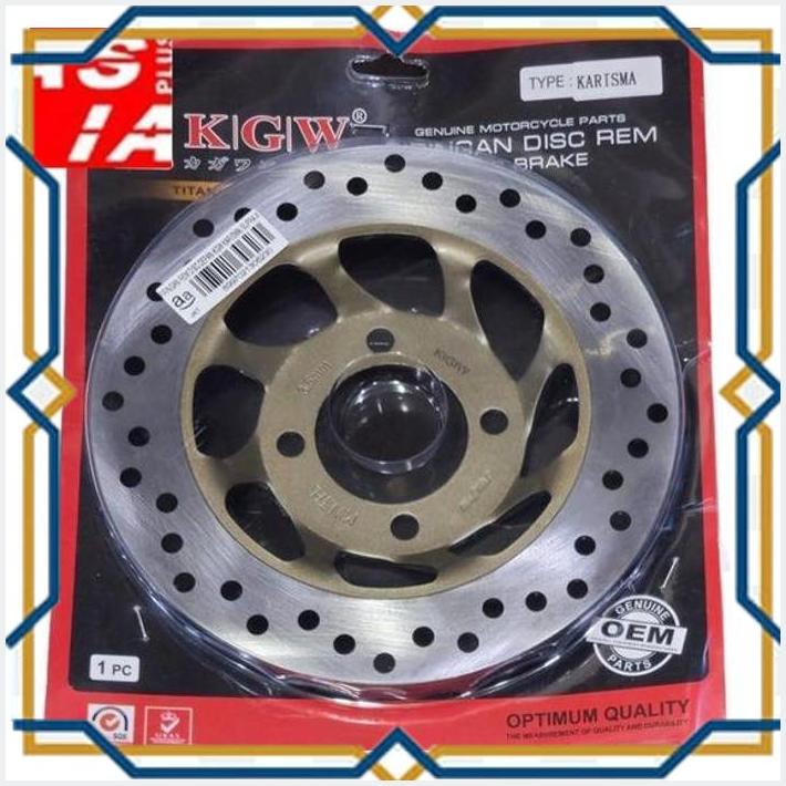 [jks] piringan rem disc depan kgw q racing variasi motor karisma supra x 125
