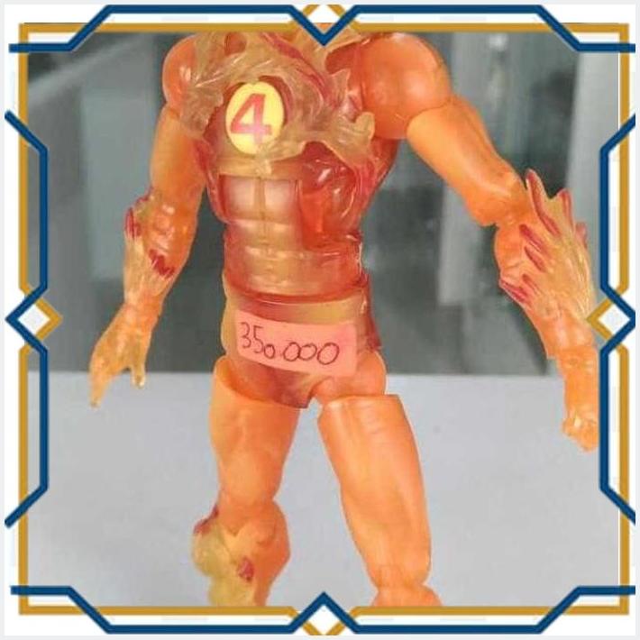 [MVB] MARVEL LEGENDS HASBRO ARES BUILD A FIGURE SERIES HUMAN TORCH LOOSE