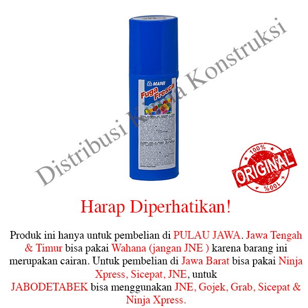 Mapei Fuga Fresca - Cat Polimer Untuk Nat Semen Di Antara Ubin 160 Gr - White Masih Ada
