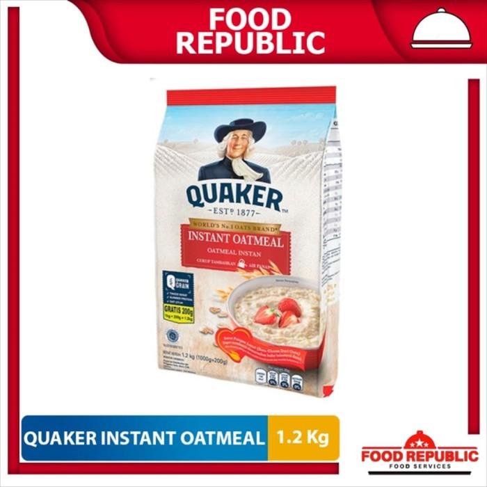 

Quaker Instant Oatmeal Merah 1.2 Kg Creamy Tinggi Serat Sumber Protein Best Seller