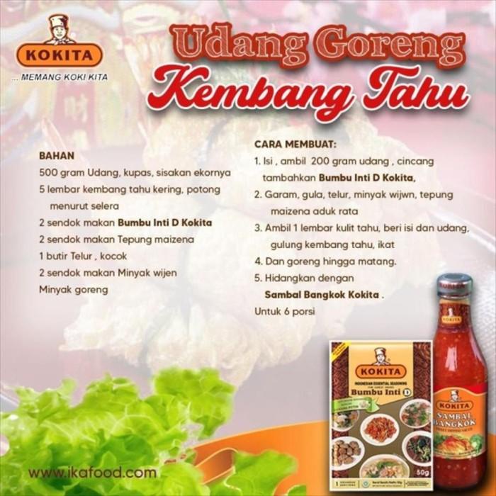 

Kokita Sambal Bangkok Sweet Dipping Sauce 1 kg Kemasan Pouch Halal Best Seller