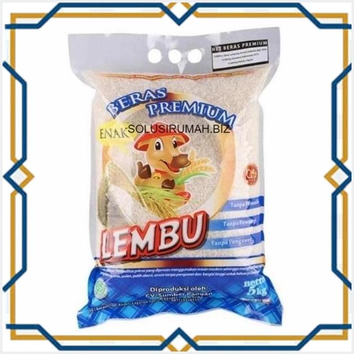 [VBP] BERAS PREMIUM ENAK LEMBU 5KG 5 KG SUMBER PANGAN KEDIRI PREMIUM MESIN