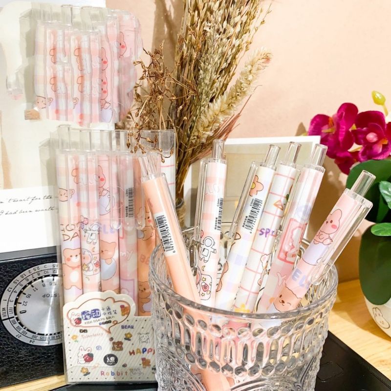 

pulpen cetek 1pcs motif / pulpen / alat tulis