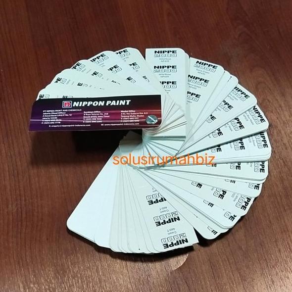 [VBP] KATALOG CAT MOBIL KIPAS NIPPE 2000 NIPPE2000 KARTU WARNA COLOR CARD