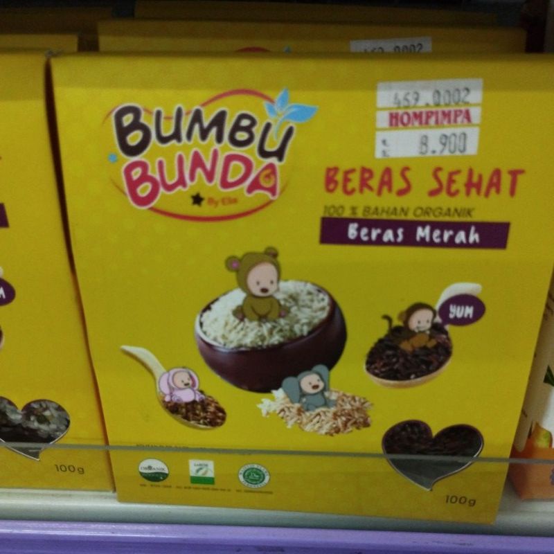 

bumbu bunda by elia beras merah 100g