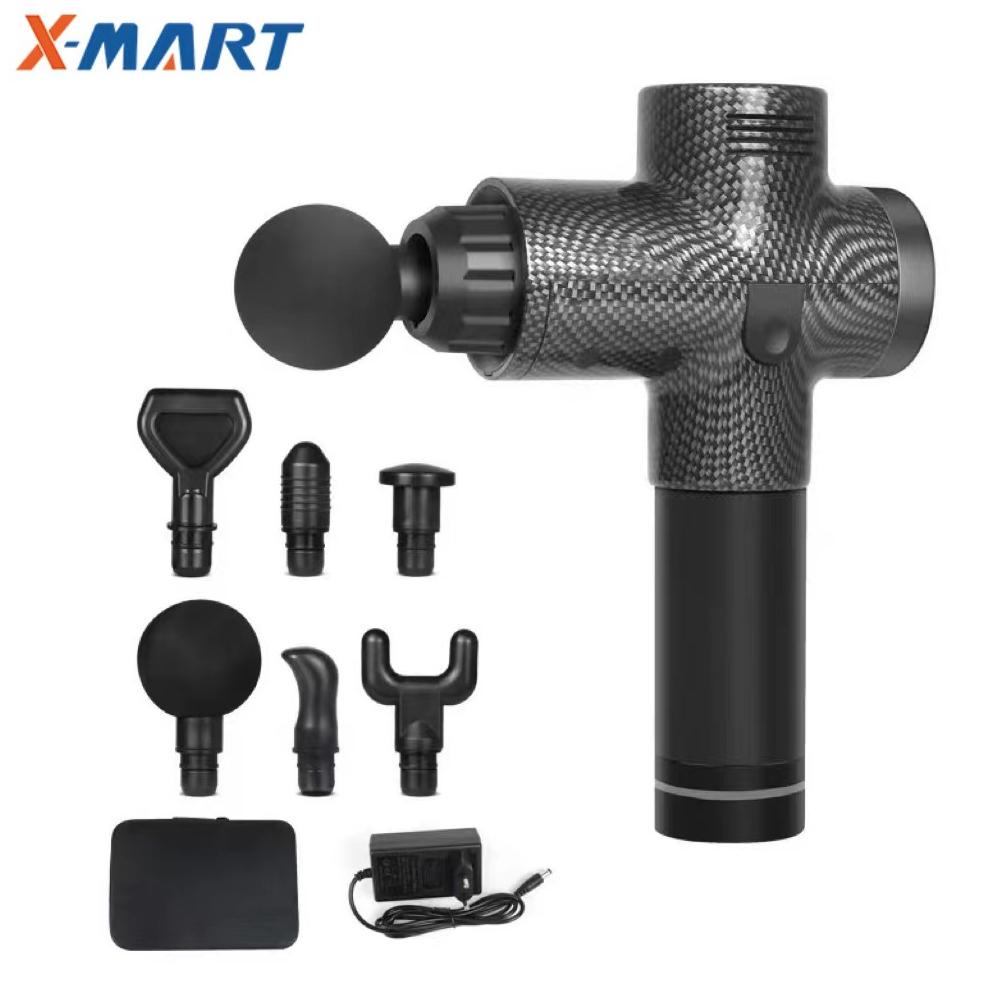 YHOME Massage Gun Alat Pijat Getar Terapi Theraphy 30 speed 6 heads XMT 6160