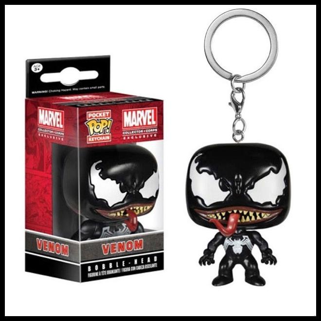 HOT DEAL MYCOLLECTIONSID FUNKO POCKET POP KEYCHAIN GANTUNGAN KUNCI VENOM 