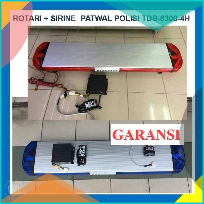 SIRINE PATWAL MOBIL POLISI PJR AMBULANCE TDB-8300-4H A126 16novz3 tool