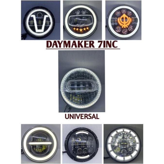 Lampu Daymaker Original New Series Bulat 5.75 Inch Universal Motor & M