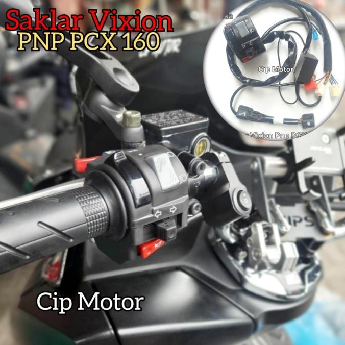 Saklar VIXION pnp PCX 160 original Minda Saklar Lampu PCX 160