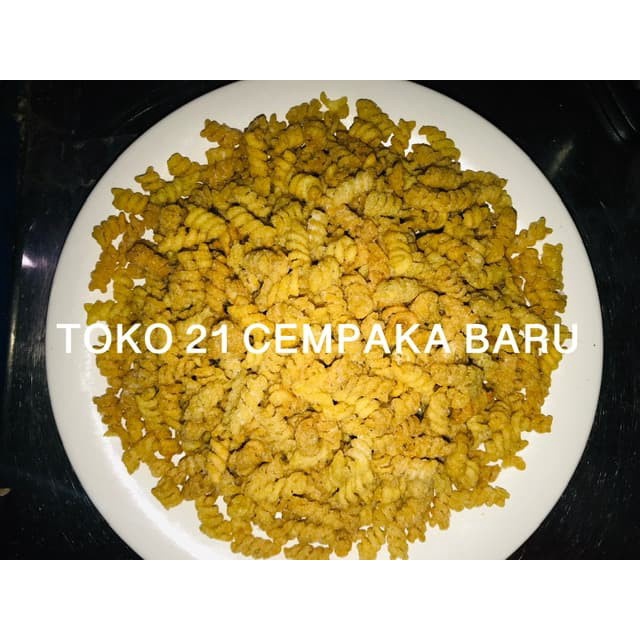 

Makaroni Spiral Goreng Asin 1 Ball Makaroni Ulir Spiral Asin Kiloan