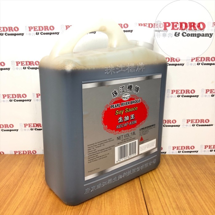

Pearl River Bridge Soy Sauce 1.8L Kecap Asin Jerigen Kecil