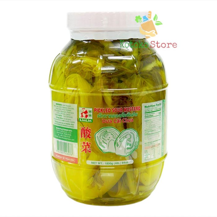 

Sayur Asin Thailand Lin Lin Botol 1.800Gr