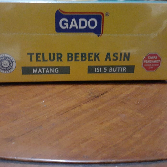 

Gado Telur Bebek Asin Matang