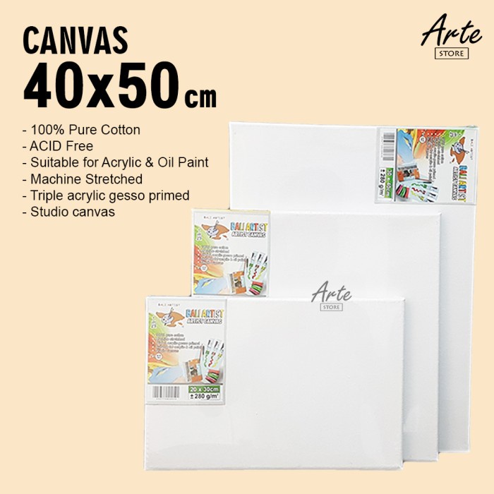 

Kanvas Lukis Bali Artist 40X50 Cm