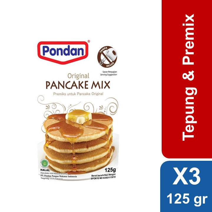 

Pondan Preks Pancake 3 X 125 Gr
