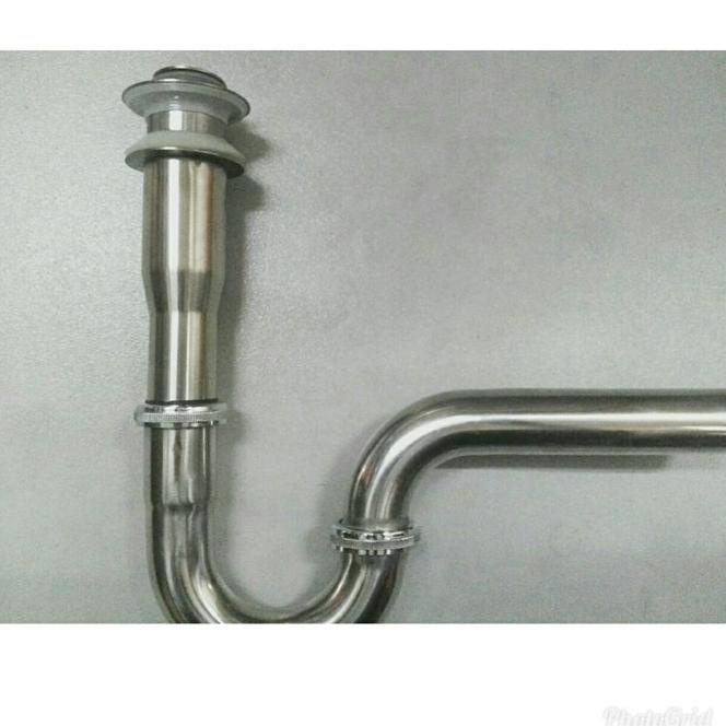 Sifon Wastafel/Sifon Angsa/Selang Pembuangan Air Wastafel