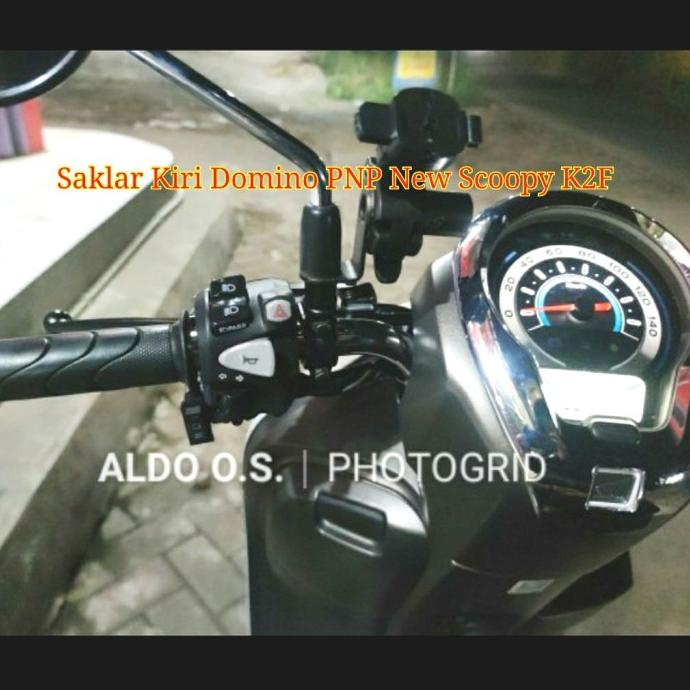 Saklar Domino Hazard & Passbeam 100% PNP All New Scoopy K2F 2021