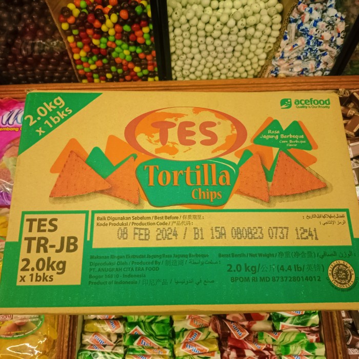 

Keripik - Tortila Keripik Tes 1 Dus