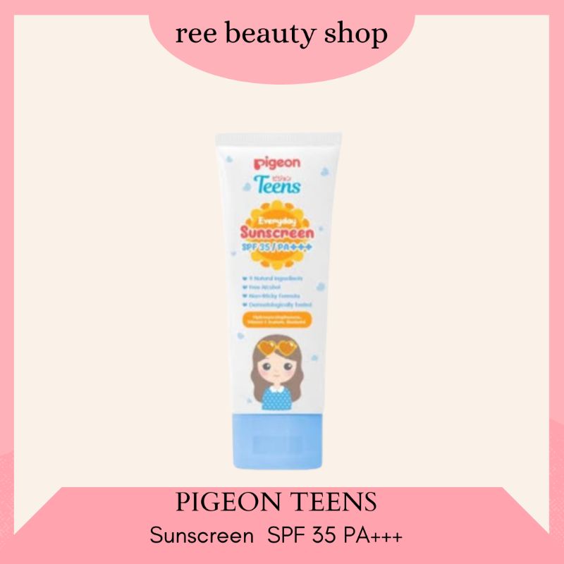 PIGEON TEENS Everyday Sunscreen SPF 35 PA+++ 30ml | Sunscreen Anak Remaja