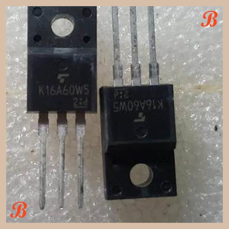 | ES | K16A60W5 K16A60A5 TK16A60W5 TOSHIBA MOSFET N-CH 15,8A 600V TO-220F