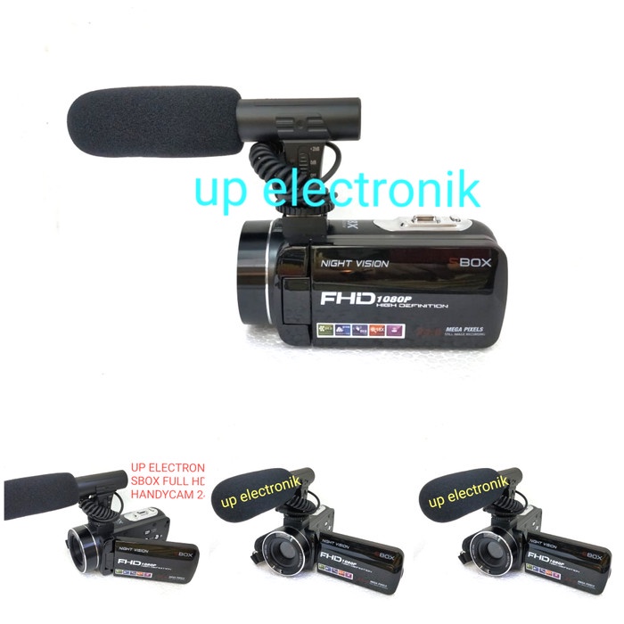 Terbaru Handycam/Camcorder Sbox Full Hd 1080P 24Mp New Promo Terlaris