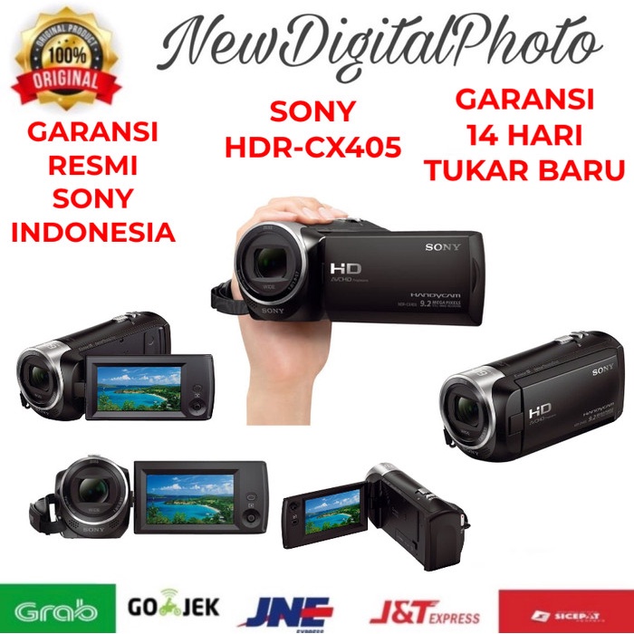 Terbaru Sony Hdr-Cx405 Hd Handycam / Sony Cx405 / Sony Cx-405 Garansi Resmi Promo Terlaris