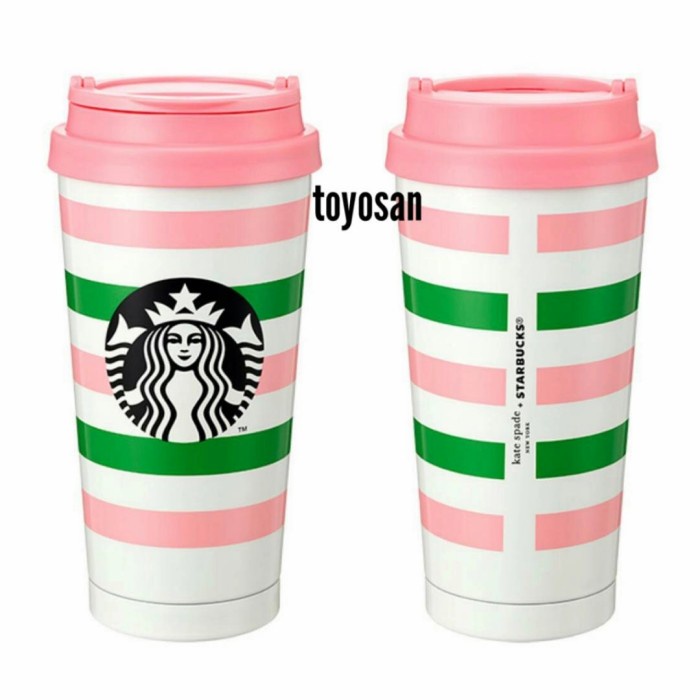 Starbucks Tumbler Stainless Steel Elma Grade - Kate Spade