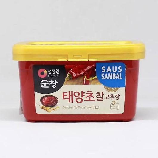 

Daesang Gochujang Hot Pepper Paste 1Kg Saus Sambal Korea