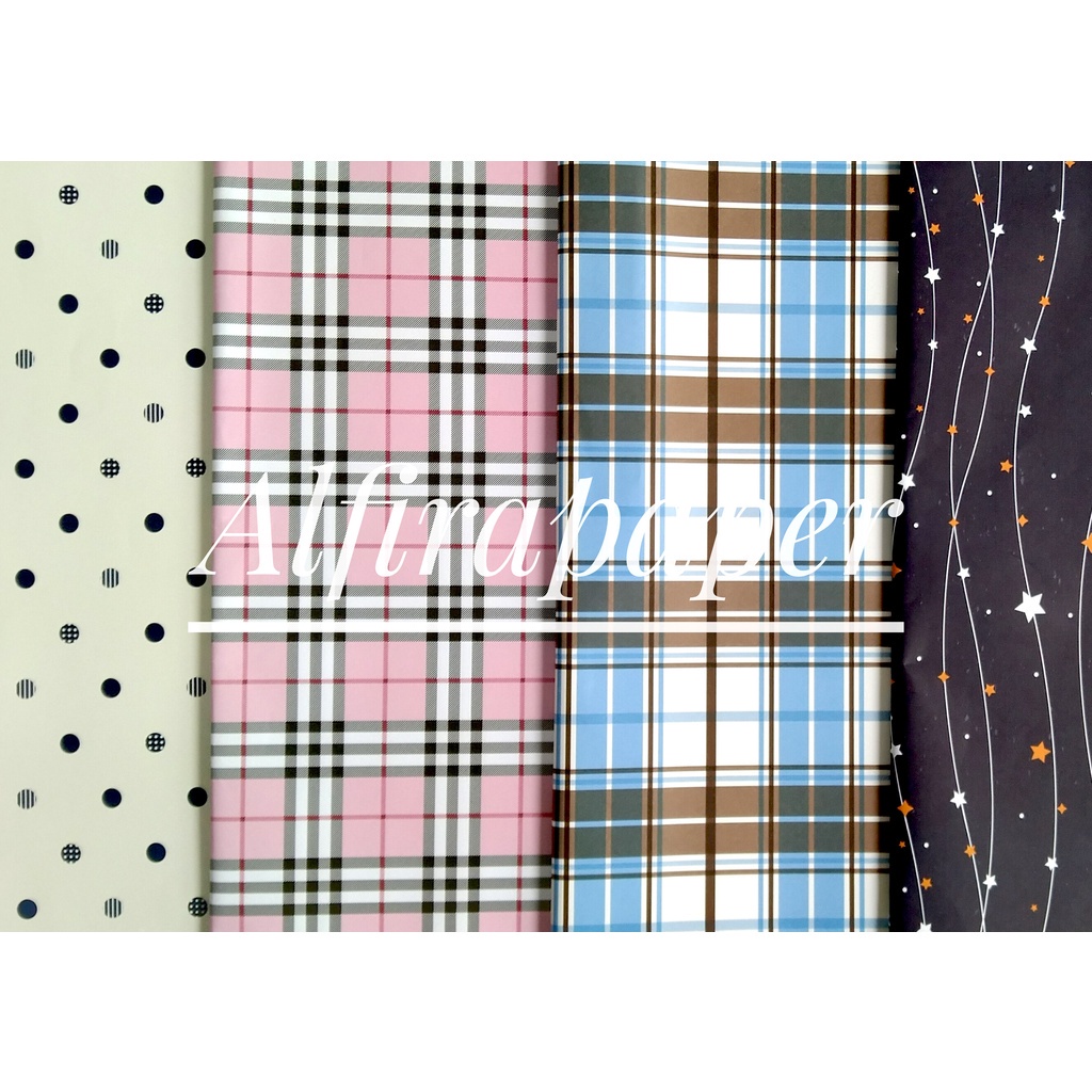 

Kertas Kado Grosir Sansan Wawa 1000 Lembar Bisa Pilih Motif