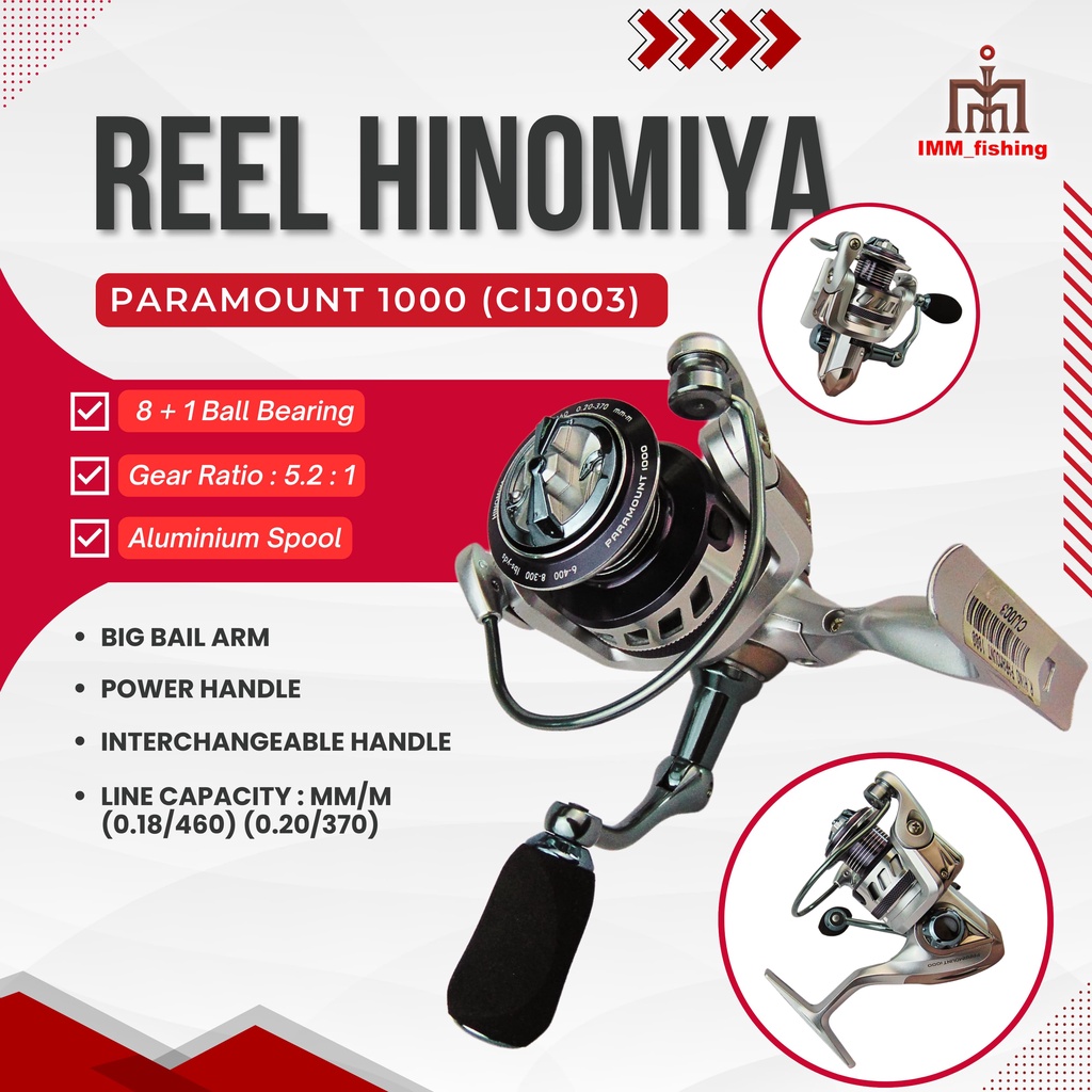 REEL HINOMIYA PARAMOUNT 1000
