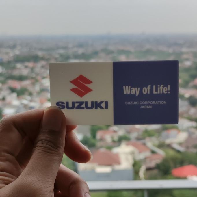 Sticker Static "Suzuki Way Of Life" (Tempel Kaca Dalam)